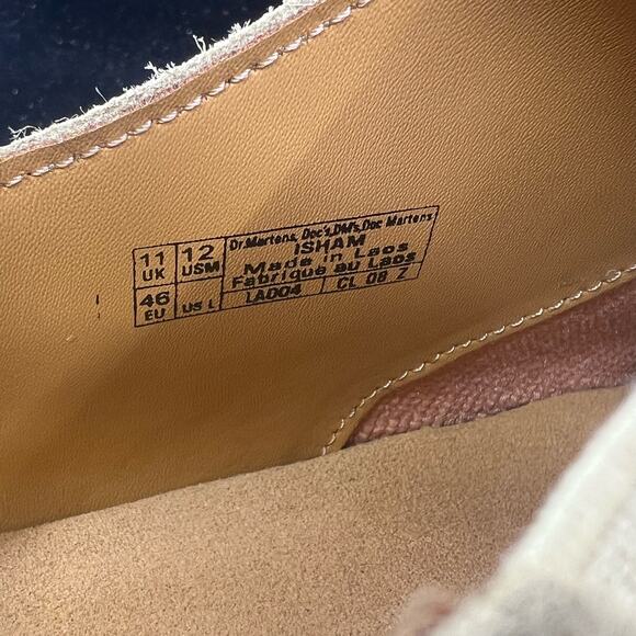 Doc Marten’s Isham Desert Oasis Suede Mules Mens Size 12 - Picture 8 of 8